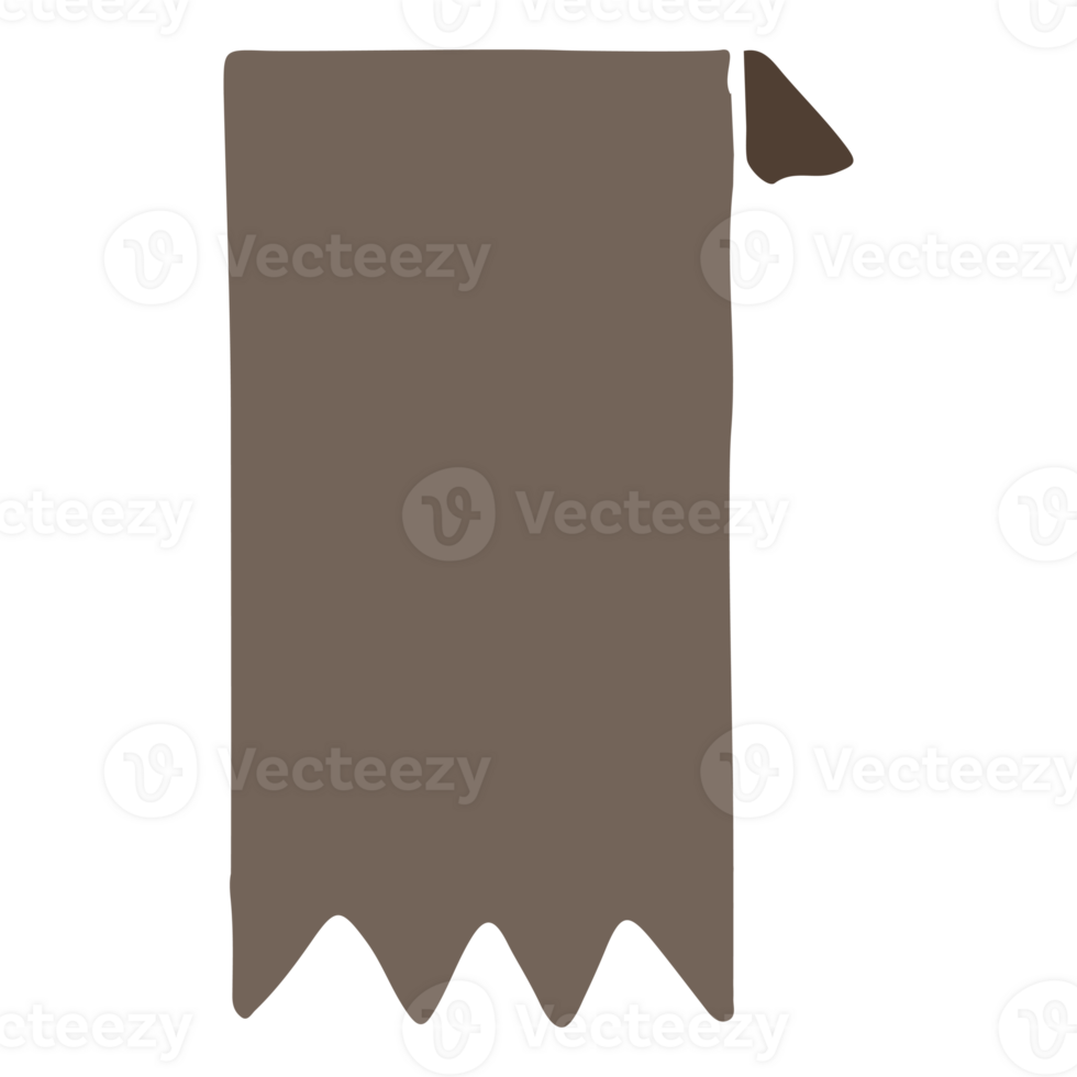 brown book mark element png
