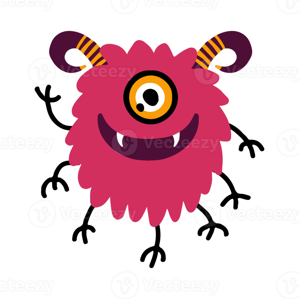 creepy monster cartoon element 26690842 PNG