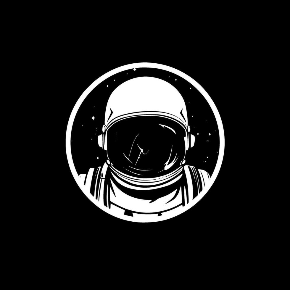 Astronaut - High Quality Vector Logo - Vector illustration ideal for T-shirt graphic