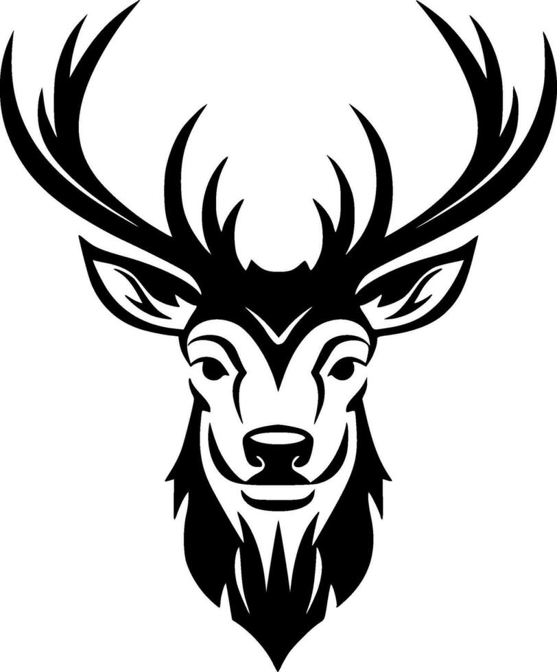 Dear, Minimalist and Simple Silhouette - Vector illustration