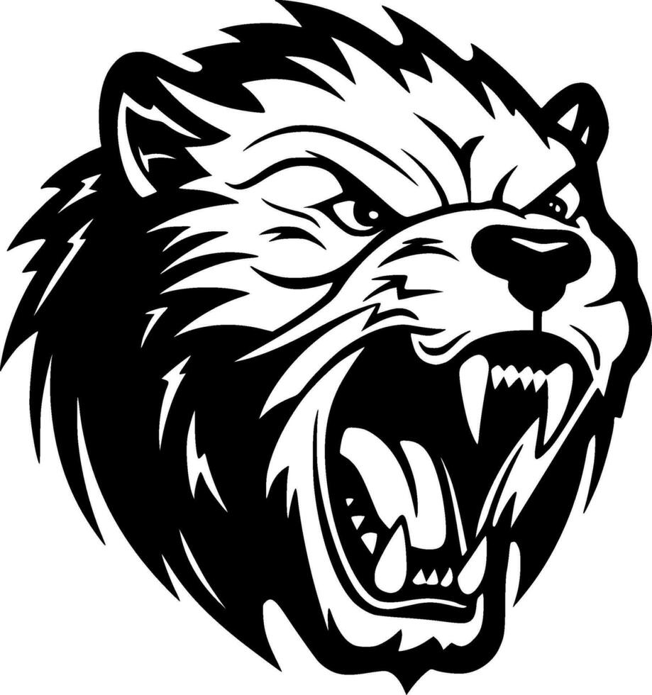Bear - High Quality Vector Logo - Vector illustration ideal for T-shirt graphic
