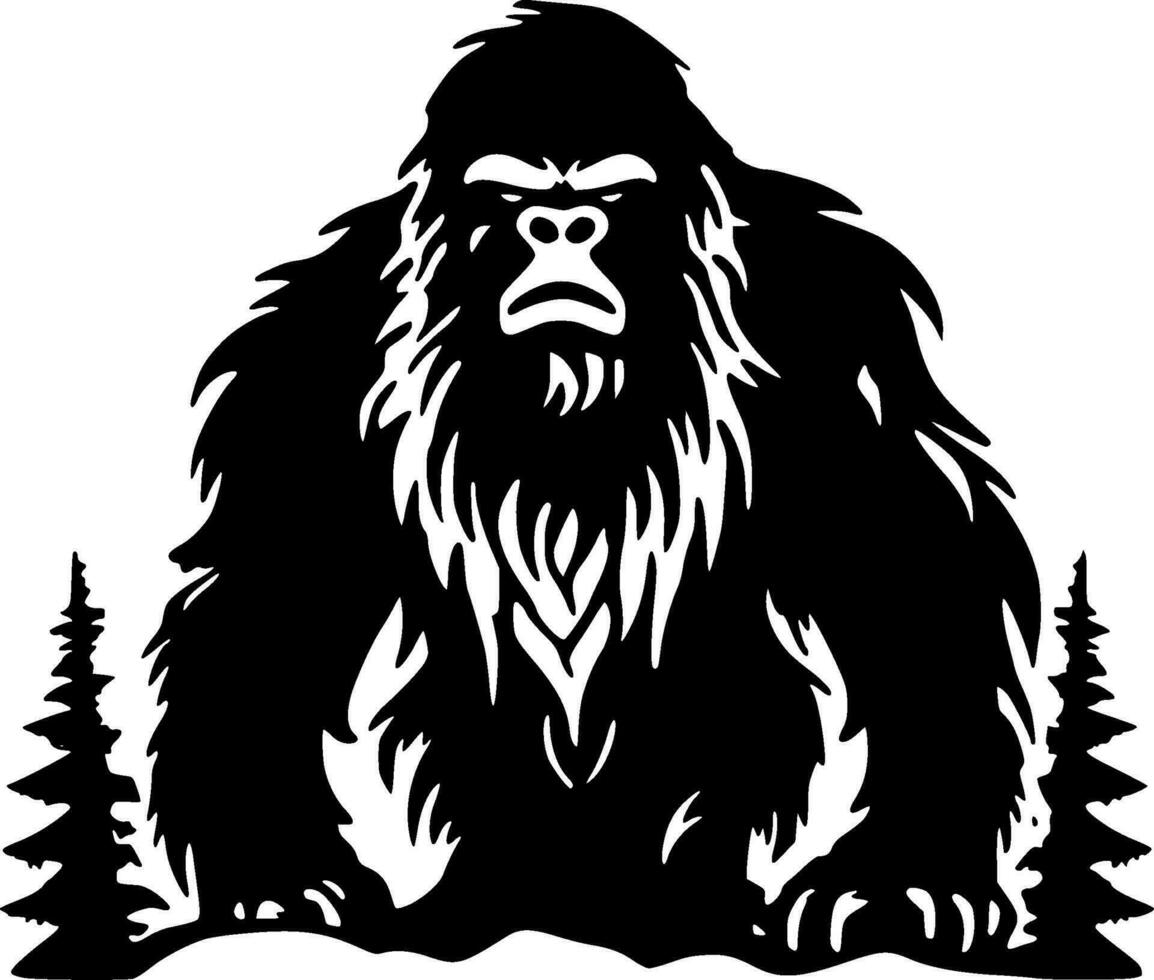 Bigfoot - High Quality Vector Logo - Vector illustration ideal for T-shirt graphic