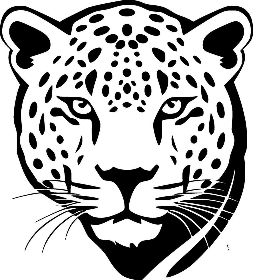 leopardo - alto calidad vector logo - vector ilustración ideal para camiseta gráfico