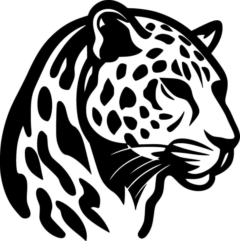 leopardo - alto calidad vector logo - vector ilustración ideal para camiseta gráfico