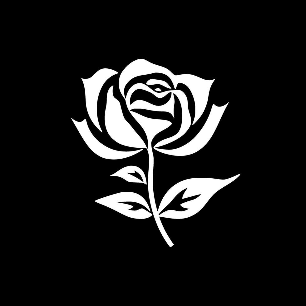Flower - Minimalist and Flat Logo - Vector illustration
