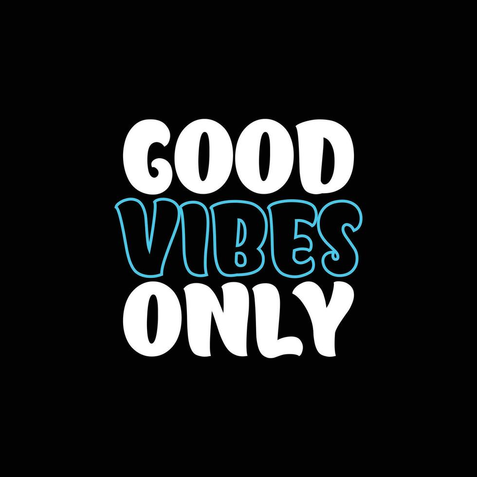 Positive mind lettering style vector
