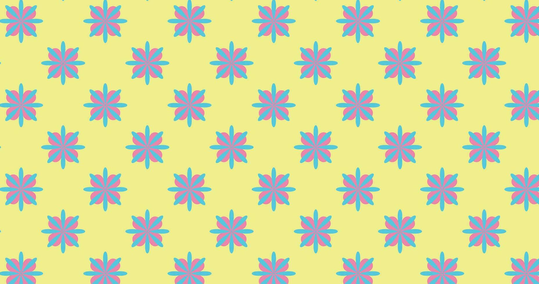 Hand drawn abstract ditsy flowers seamless pattern. Repeating floral vector pattern. Ditsy print in shabby chic calico.