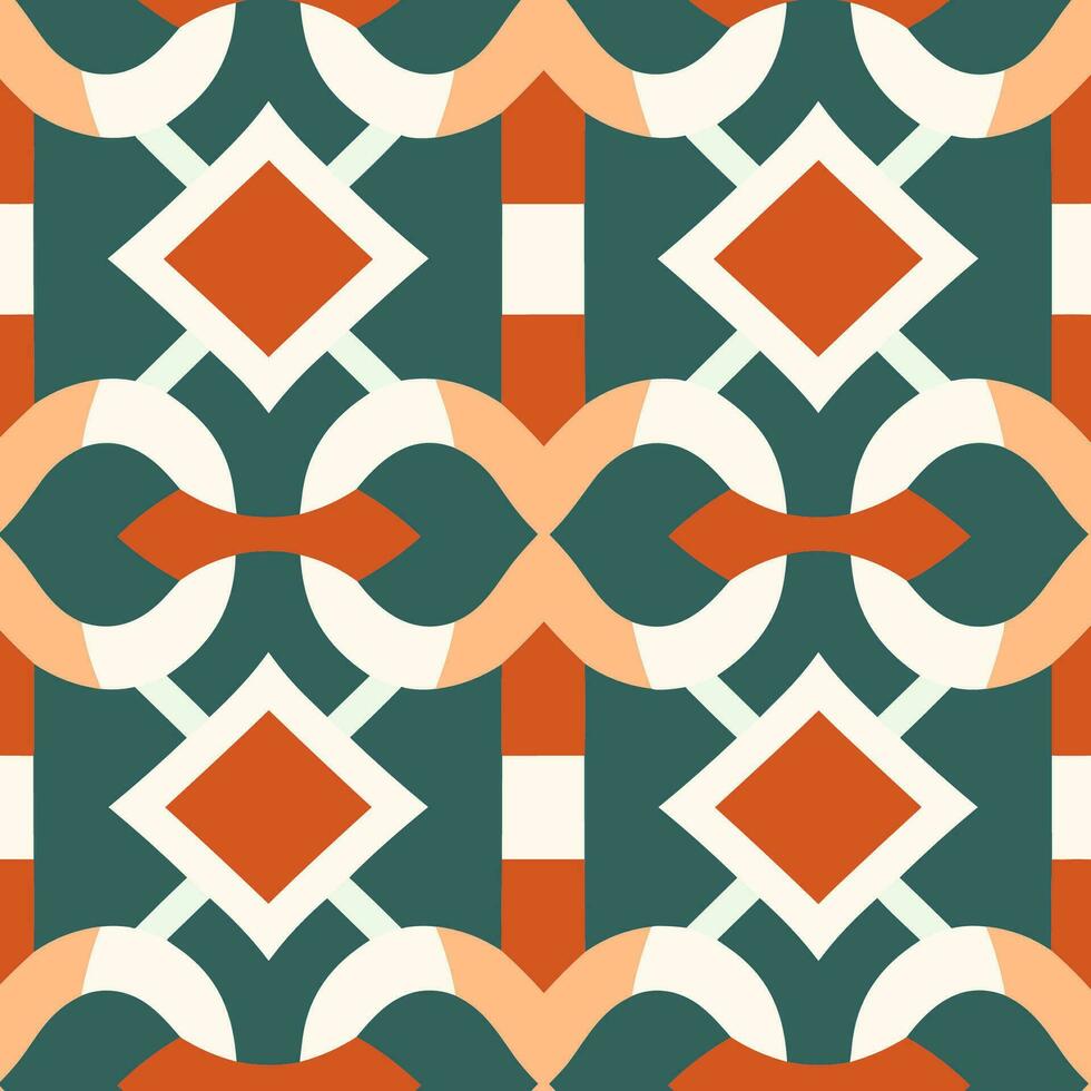 Minimalist geometric pattern vector