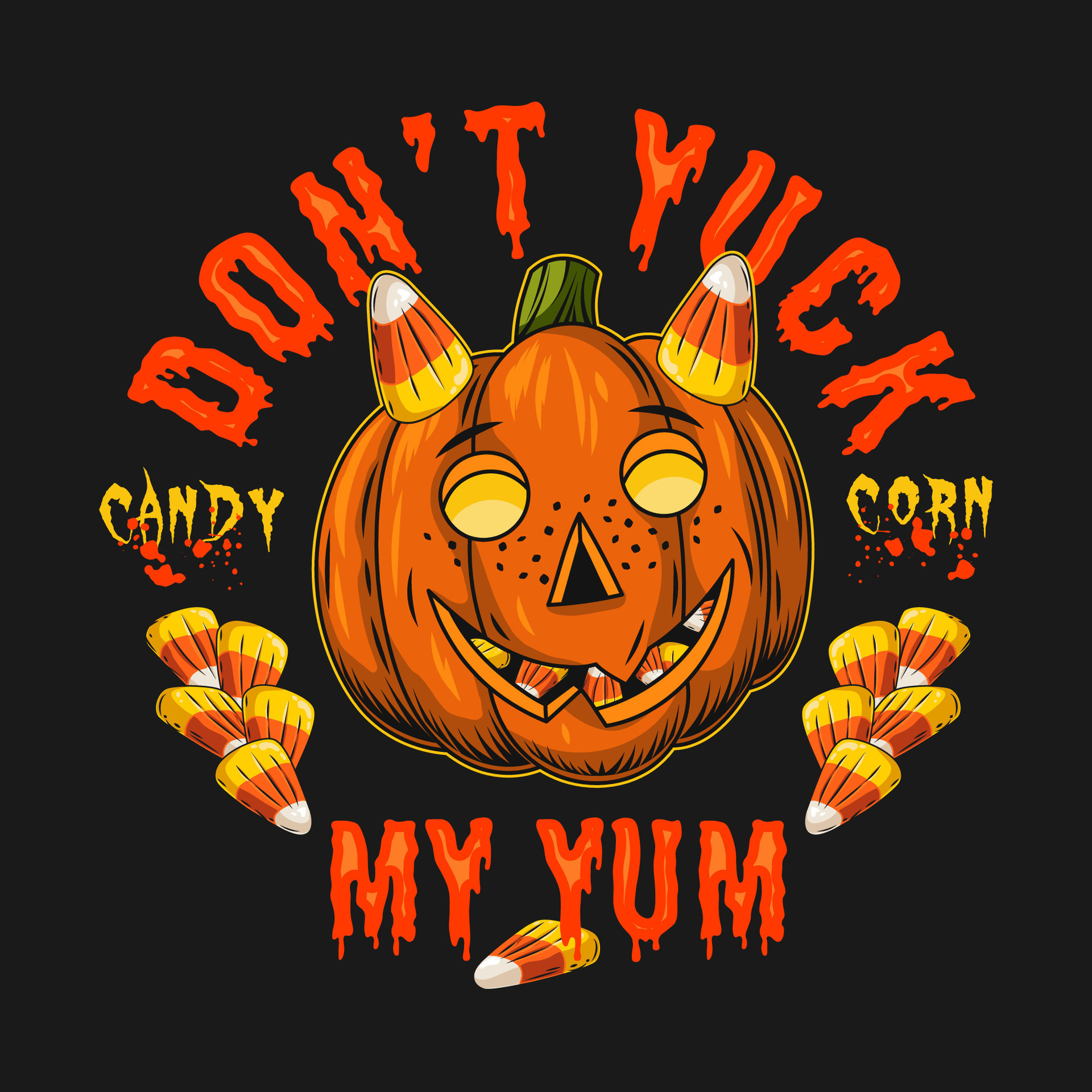 Halloween Label With Candy Corn Pumpkin As A Kid 26692647 Vector Art halloween-label-with-candy-corn-pumpkin-as-a-kid-26692647-vector-art