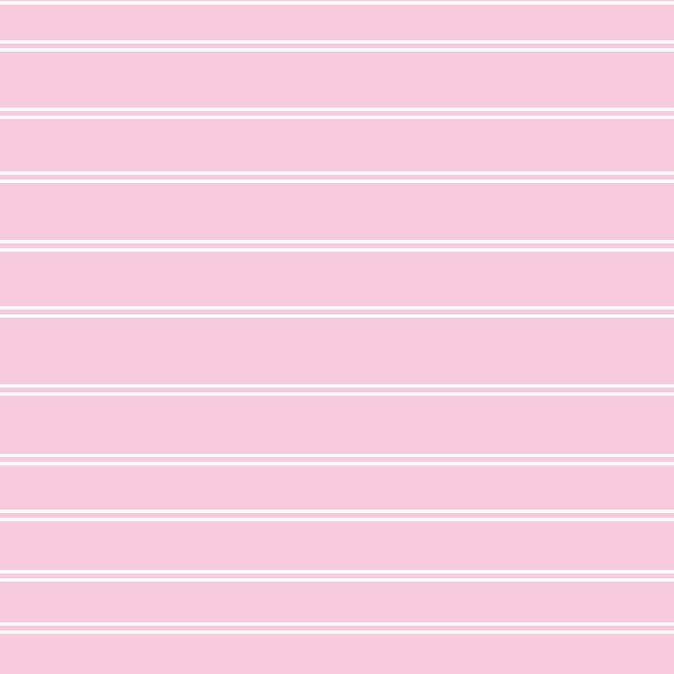 Pink and white stripes seamless Pattern. Horizontal pink and white stripes seamless pattern. Patel color. vector