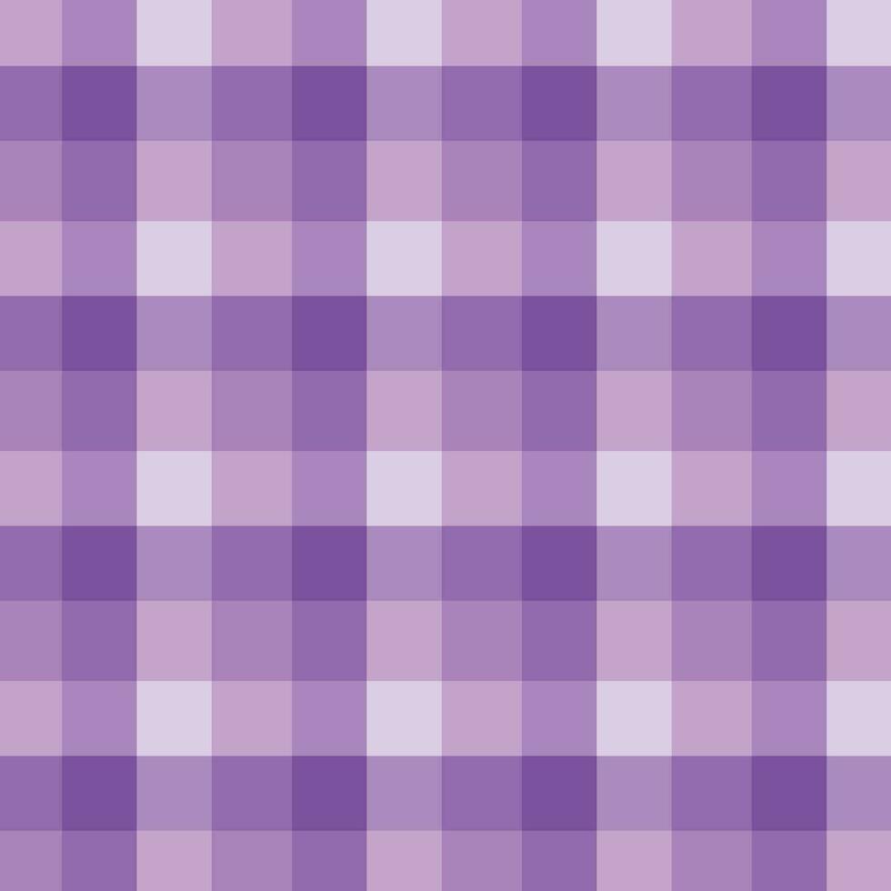 Purple tartan seamless pattern background from a variety squares vector