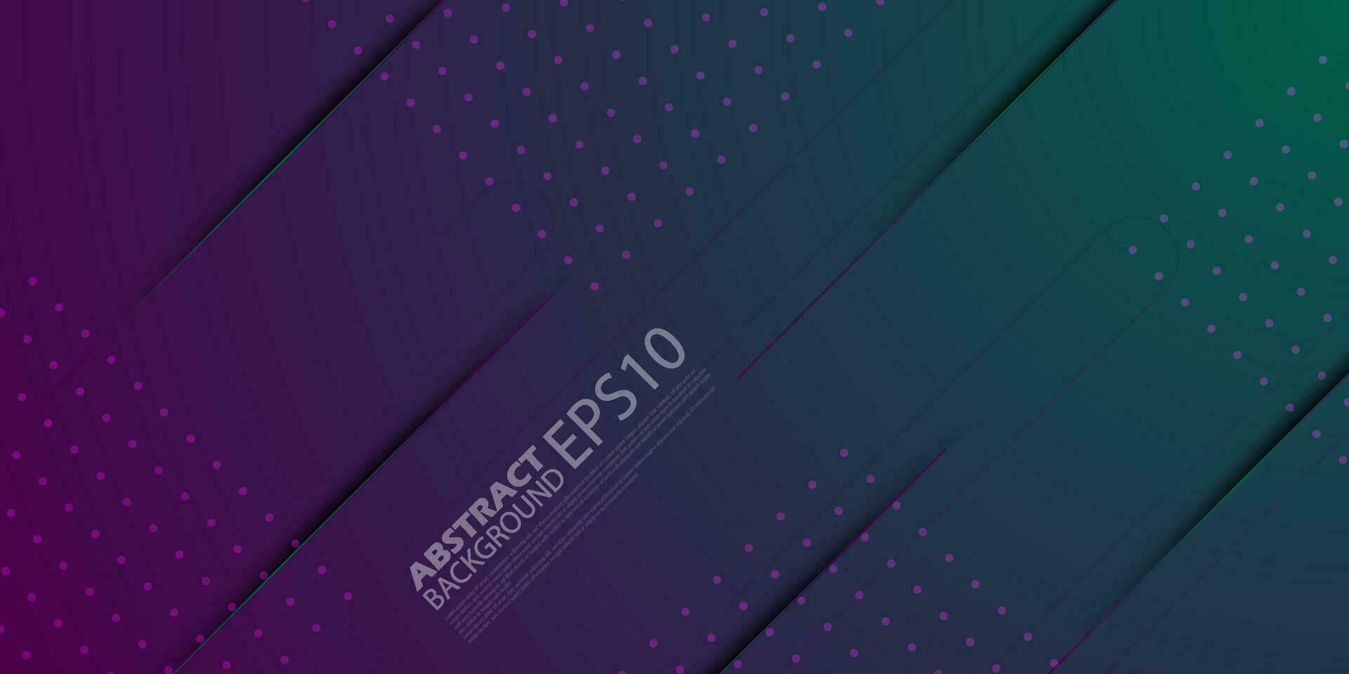 Abstract purple and green background with lines shadow gradient background. Simple pattern for flyer, ads, website, and template wallpaper poster. Eps10 vector