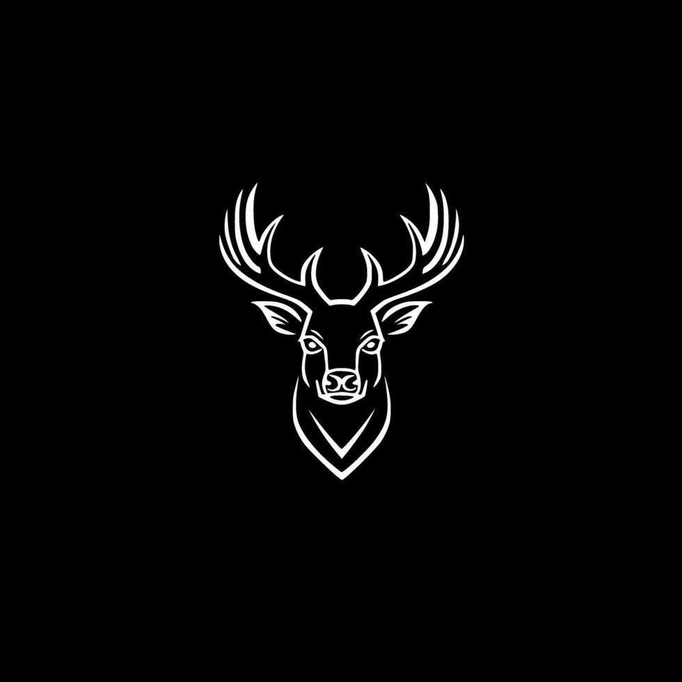 Dear, Minimalist and Simple Silhouette - Vector illustration