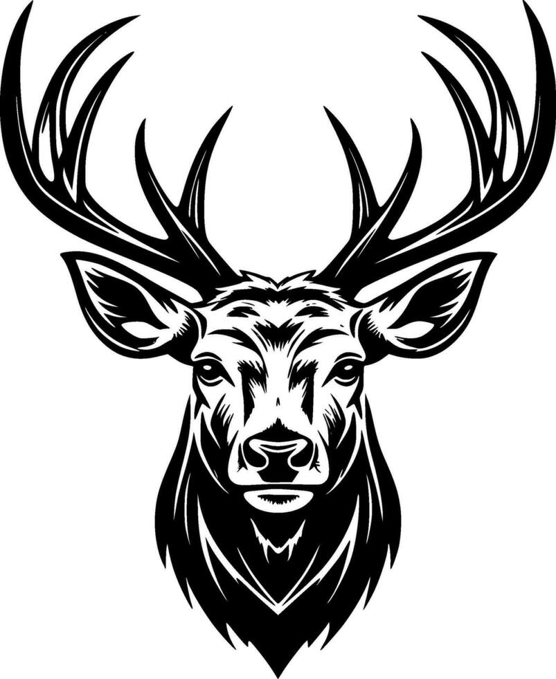 Dear, Minimalist and Simple Silhouette - Vector illustration