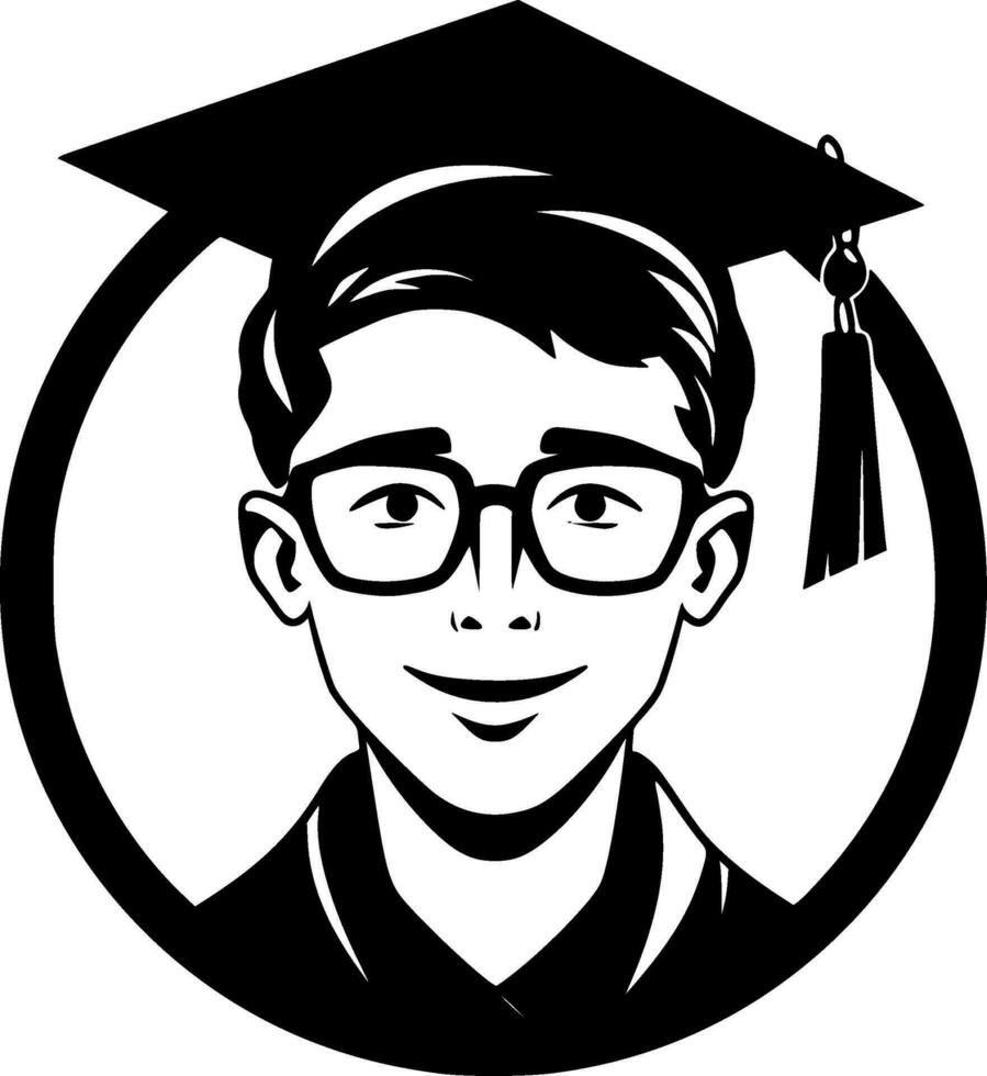 grad - minimalista y plano logo - vector ilustración