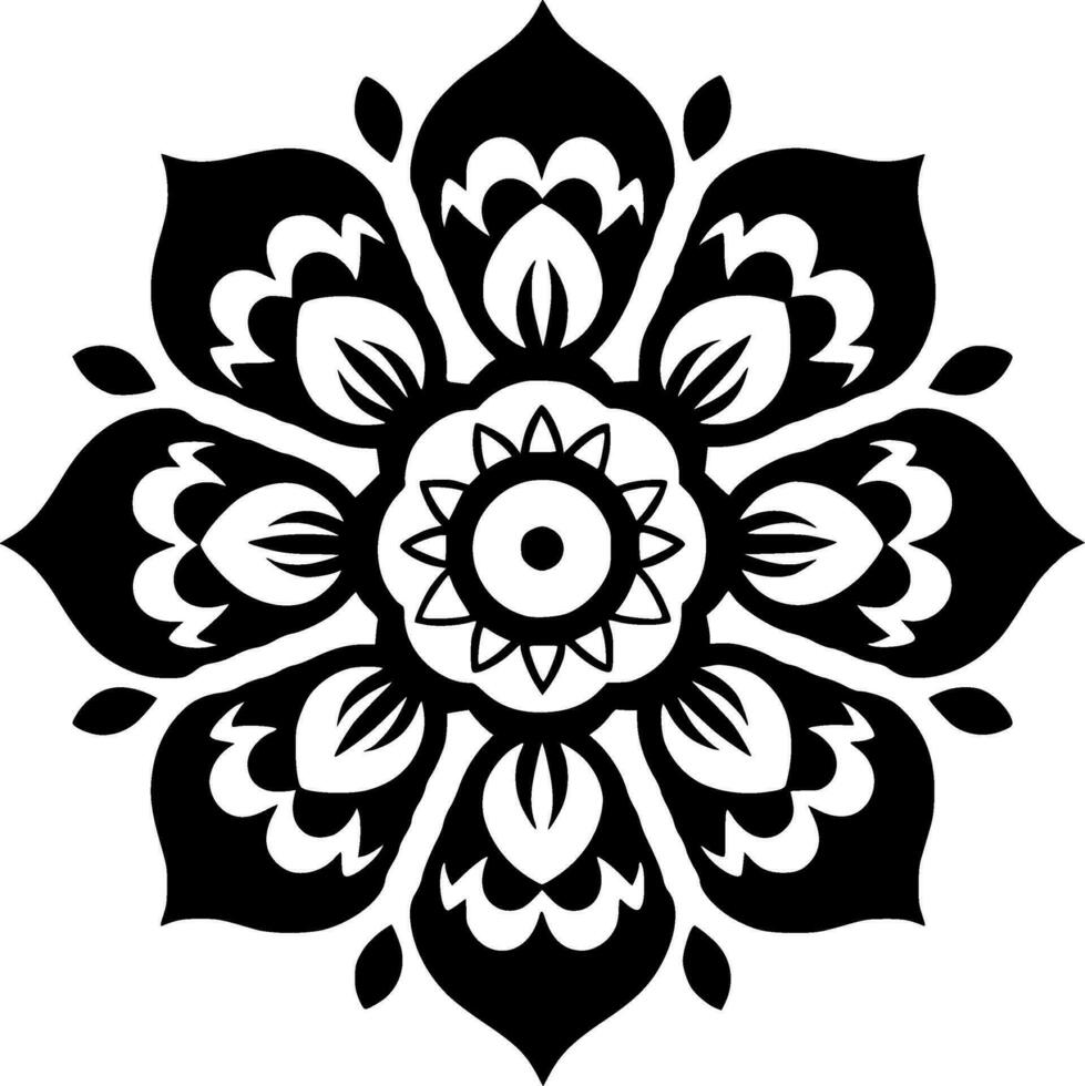 mandala - alto calidad vector logo - vector ilustración ideal para camiseta gráfico