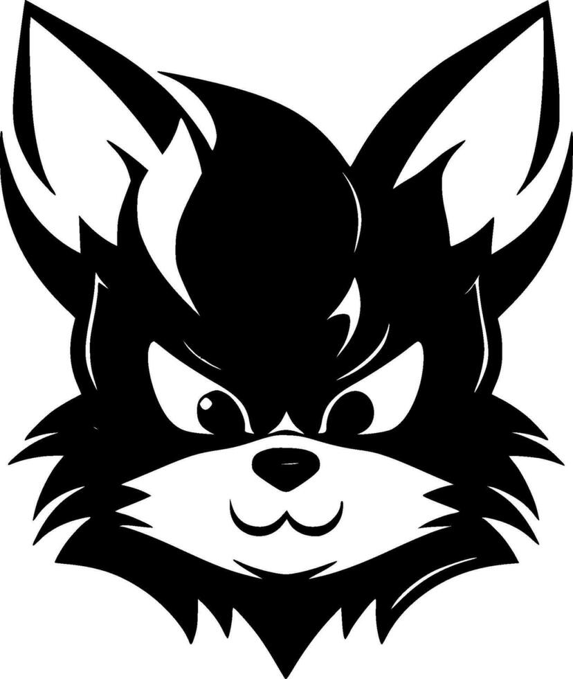 Fox - Minimalist and Flat Logo - Vector illustration