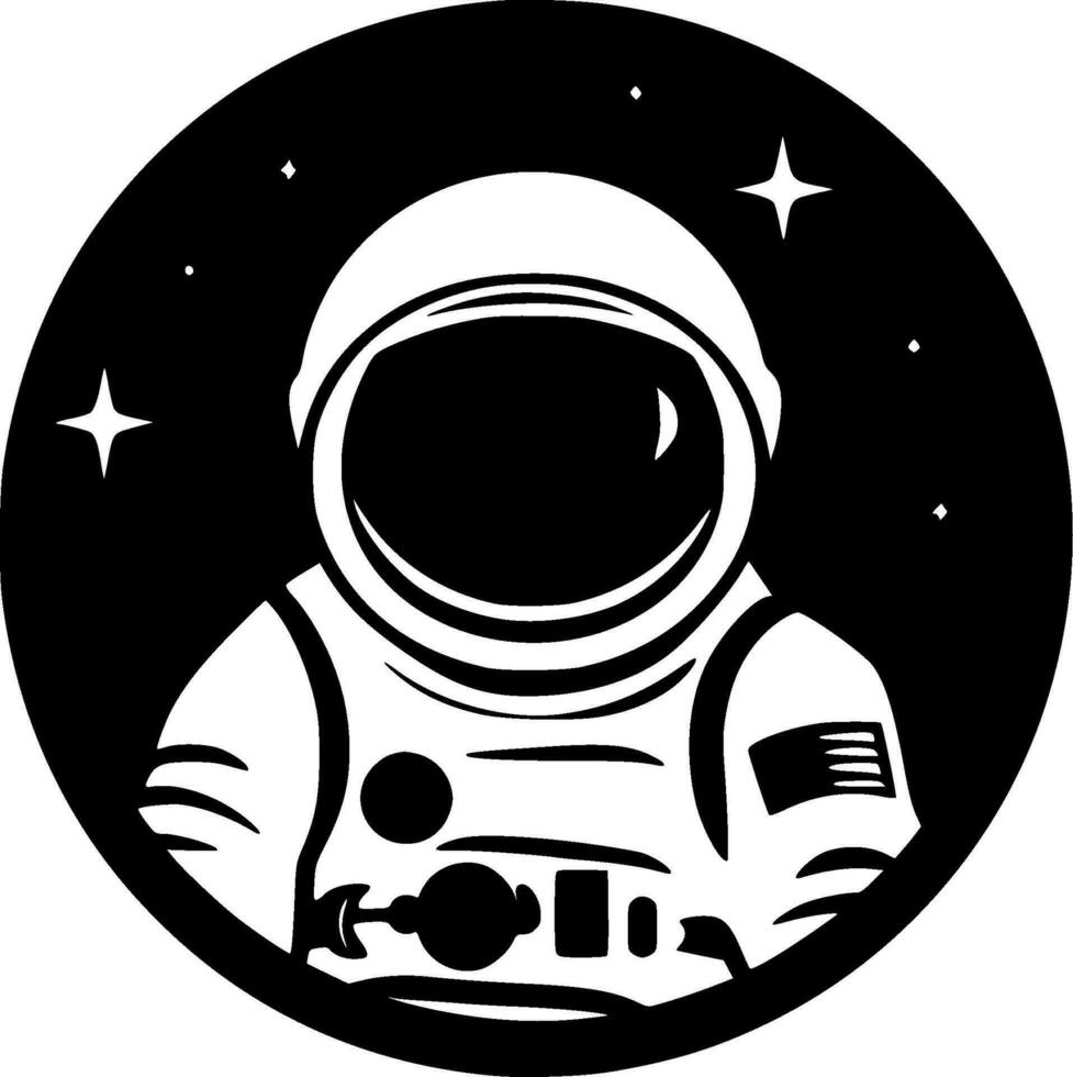 Astronaut - High Quality Vector Logo - Vector illustration ideal for T-shirt graphic