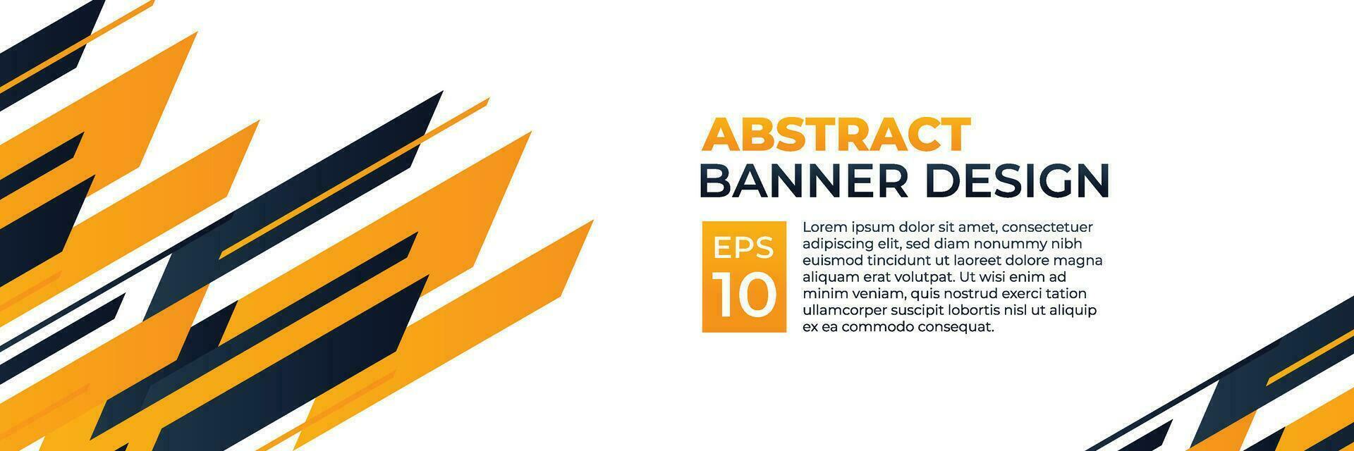 resumen bandera vector, moderno antecedentes horizontal con dinámica amarillo forma color para tecnología y Deportes tema vector