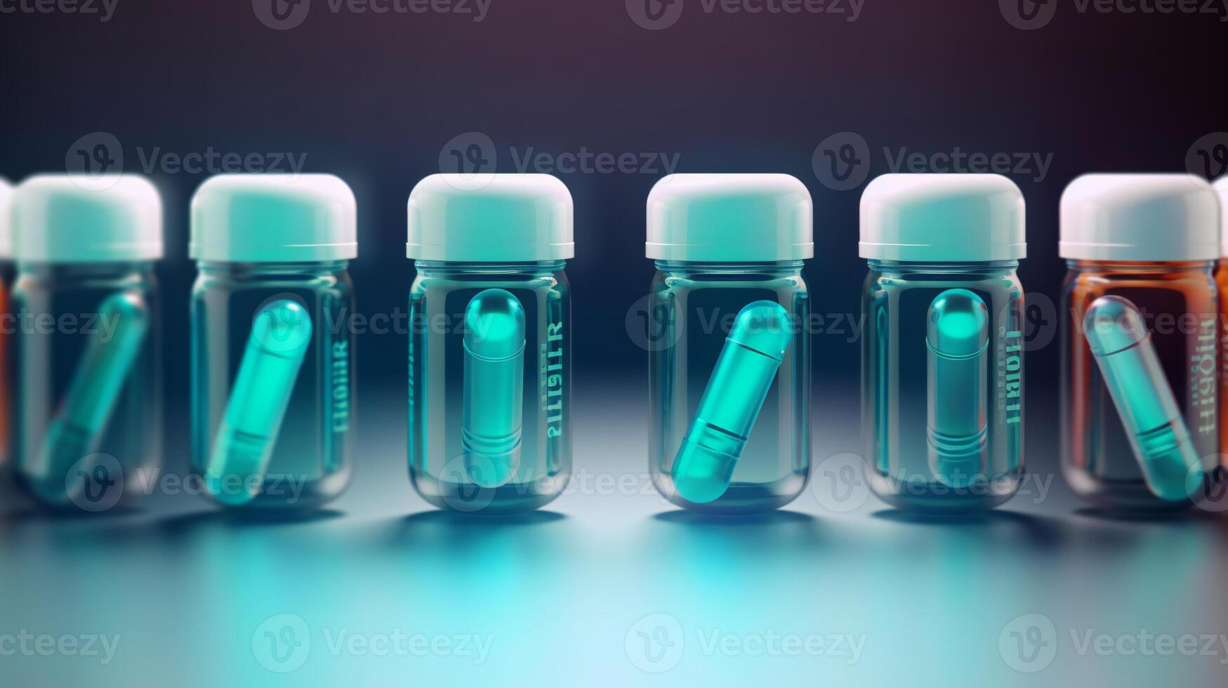 medicine capsules global health with geometric pattern photo
