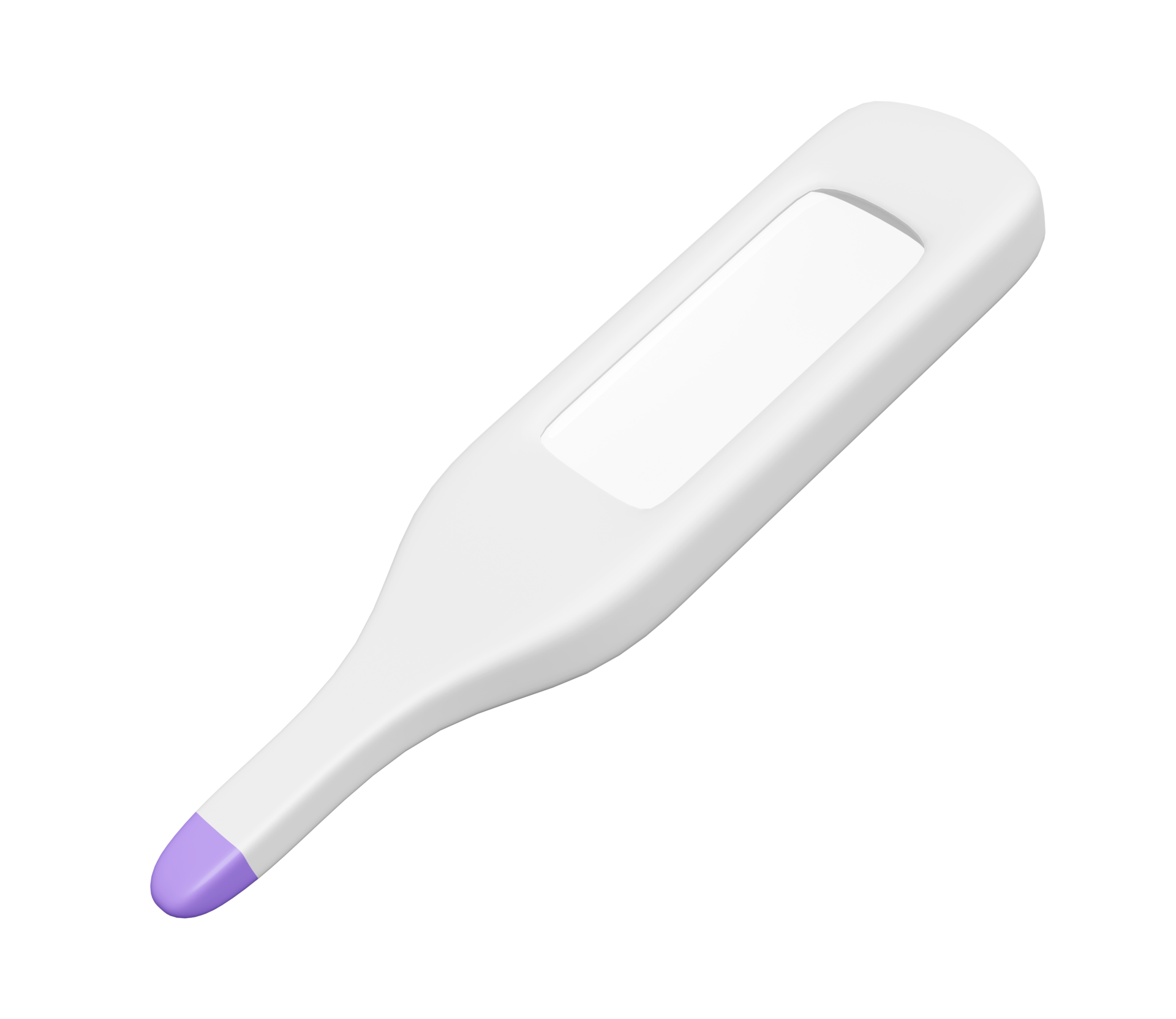 3d measure body temperature medical icon isolated. 3d render