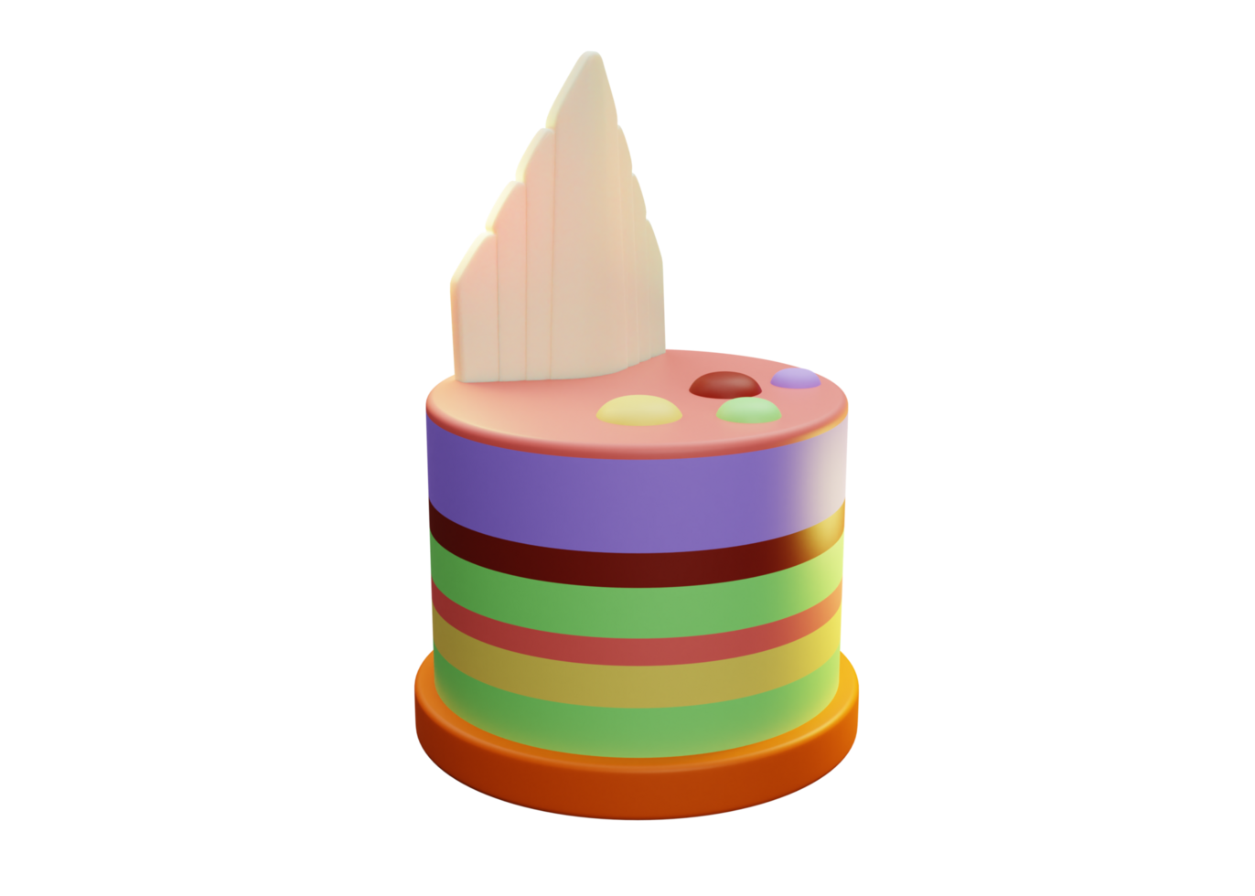3D cute icon for asset collection png