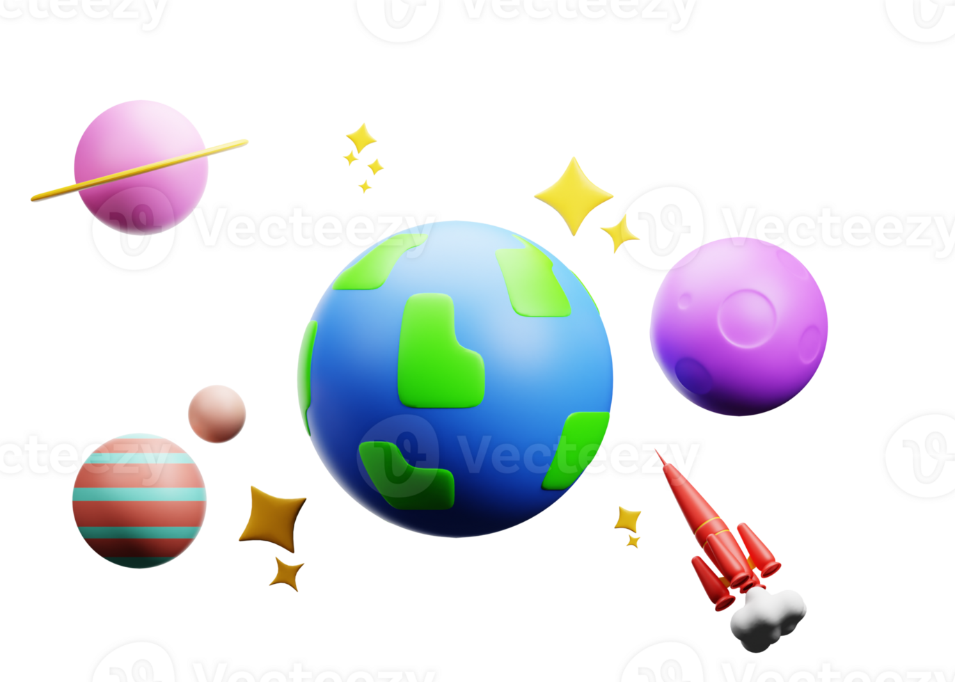 3D cute icon for asset collection png