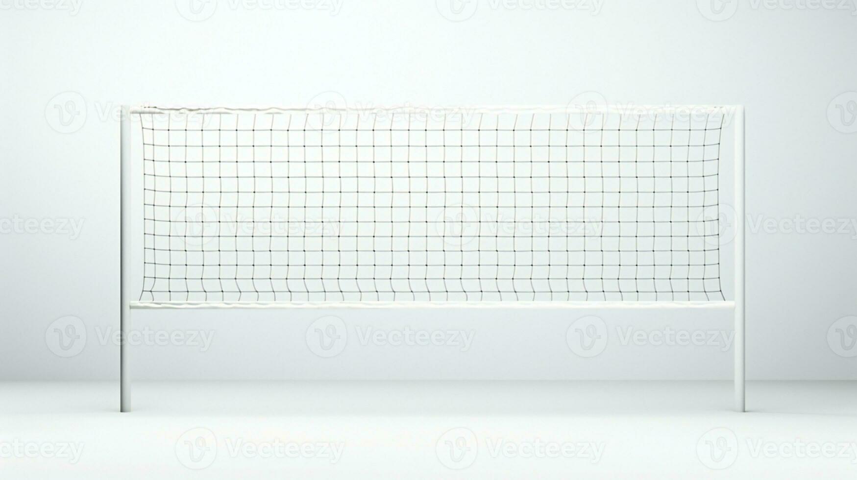 a volleyball net is shown on a white background photo