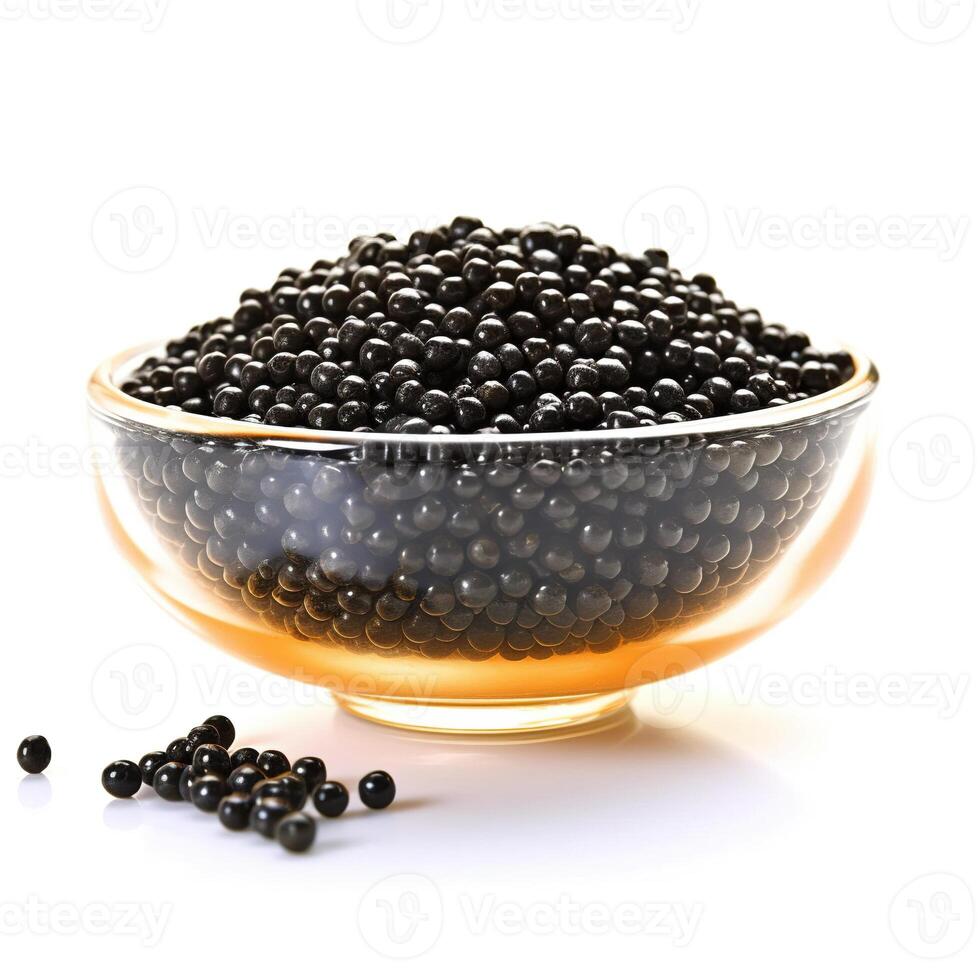 negro caviar. generativo ai foto