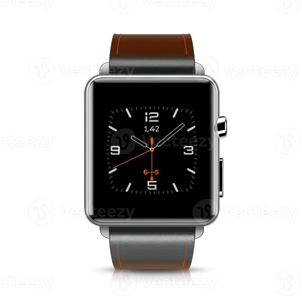Smart watch on white background. photo