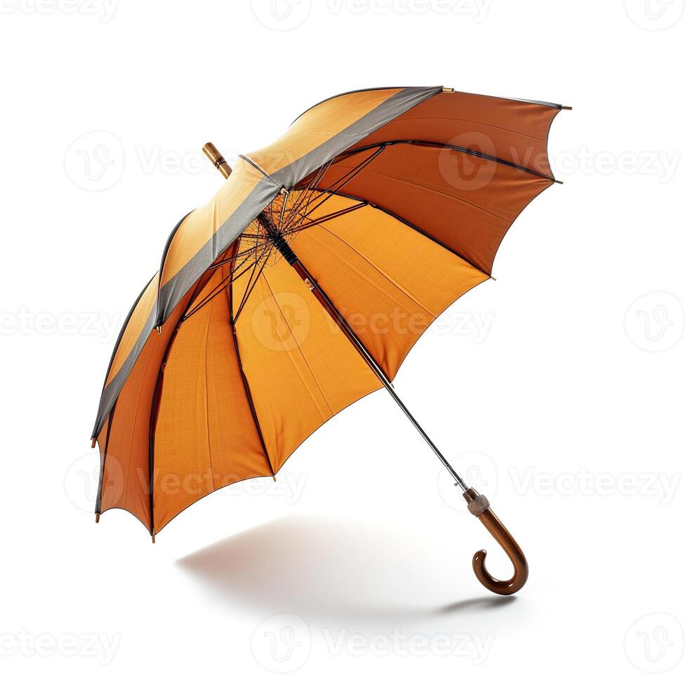 Umbrella on white background. photo