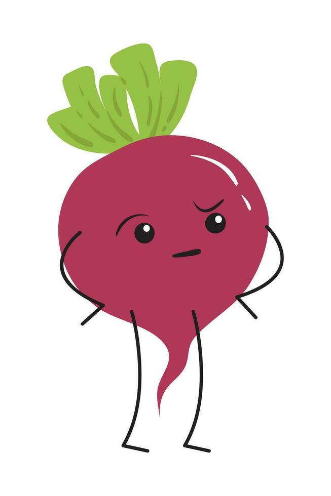 dibujos animados Fruta personaje pegatina. gracioso emoticon en plano estilo. comida emojis gracioso Fruta caracteres aislado en blanco fondo, linda y gracioso Fruta conjunto vector ilustración