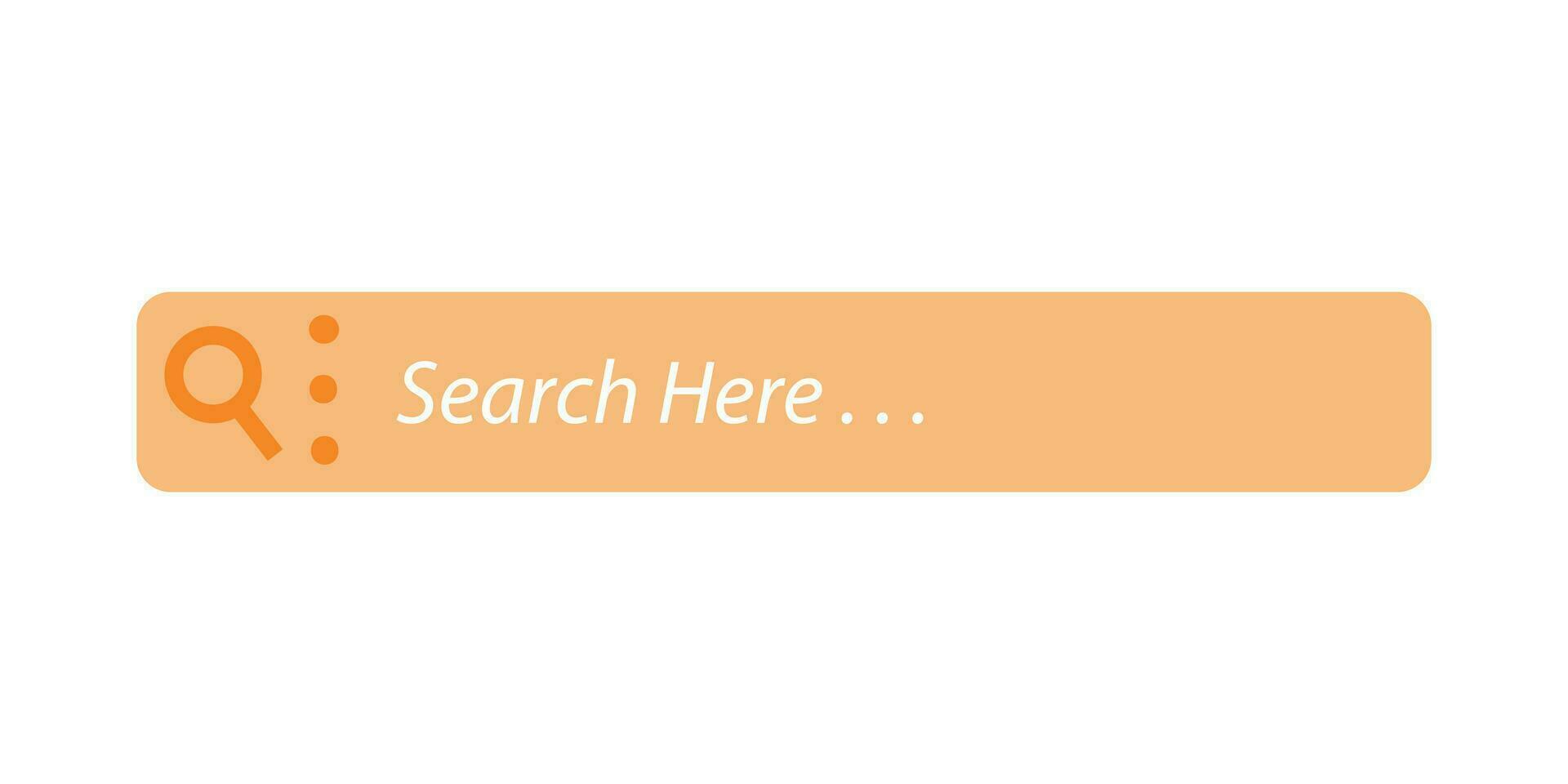 PrSearch Bar for UI, design, and website. Search Address and navigation bar icon. Templates for websites and Applications vector