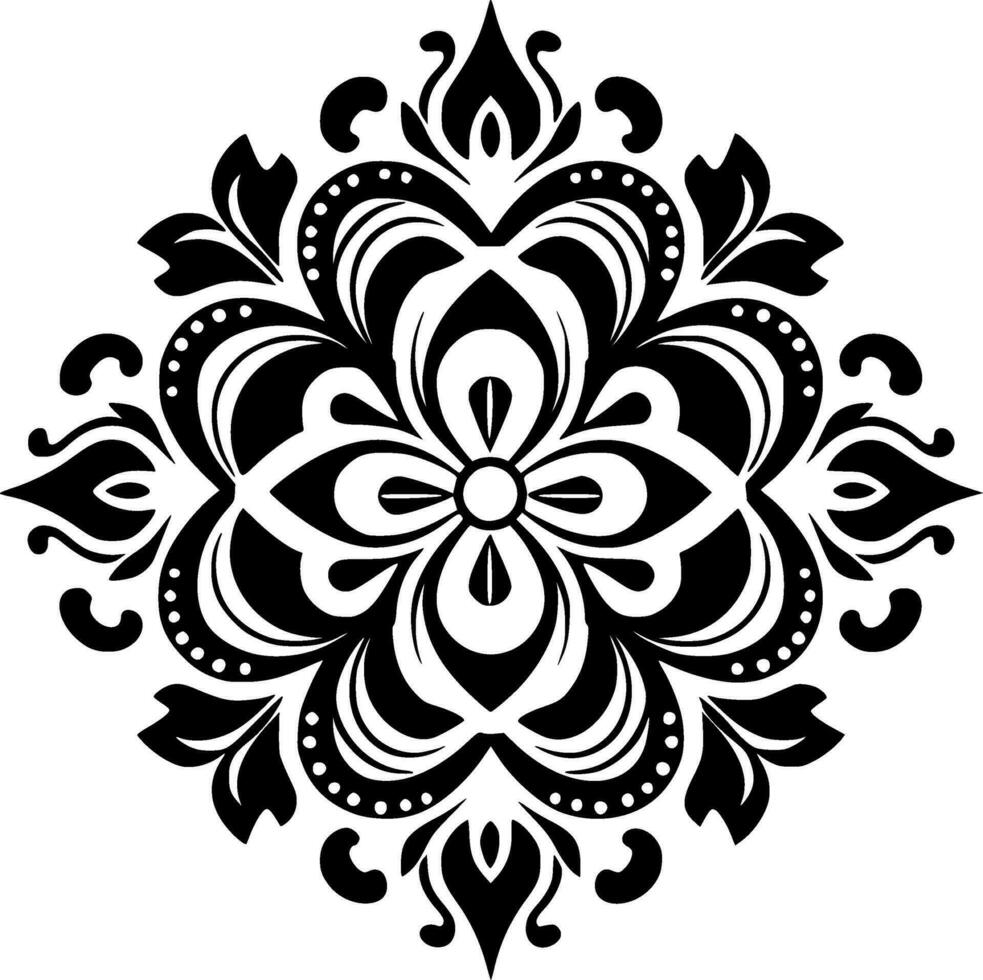 Mandala - High Quality Vector Logo - Vector illustration ideal for T-shirt graphic