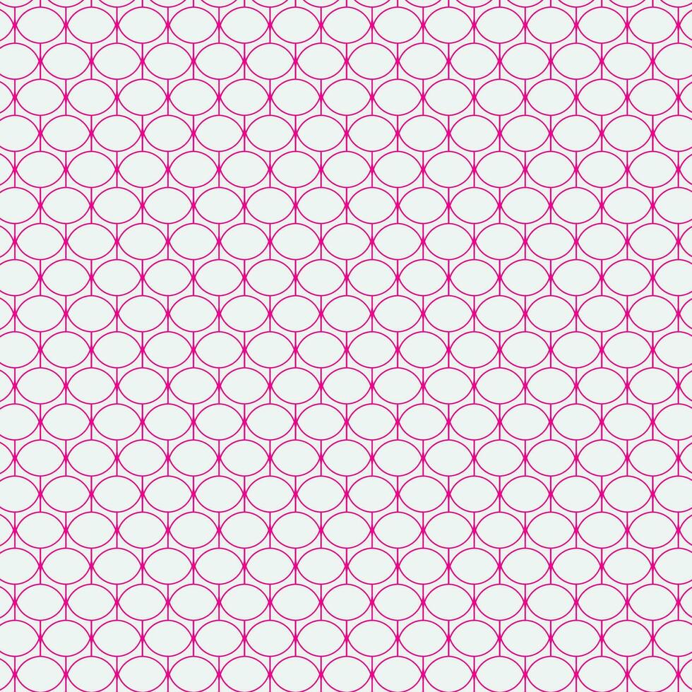abstract geometric pink repeat pattern with white background. vector