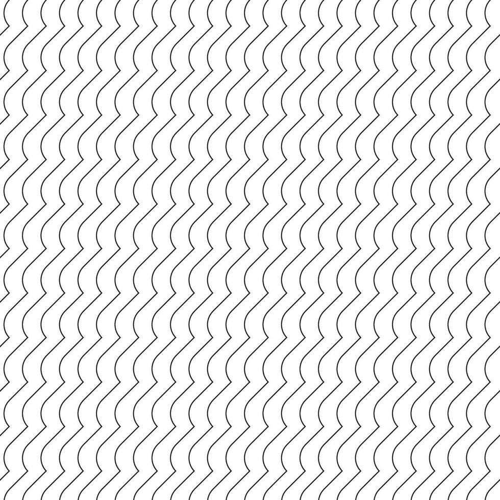 abstract geometric black diagonal wave repeat pattern art. vector
