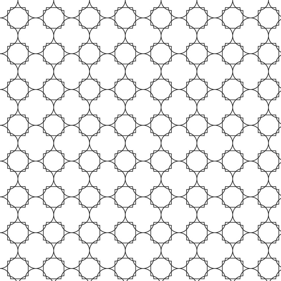 abstract geometric black creative repeat pattern vector