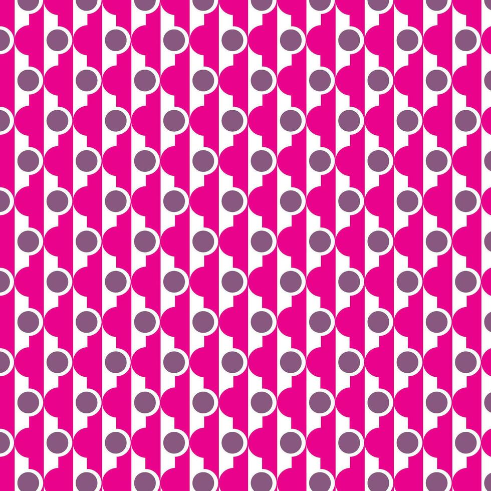 abstract geometric pink purple repeat pattern vector