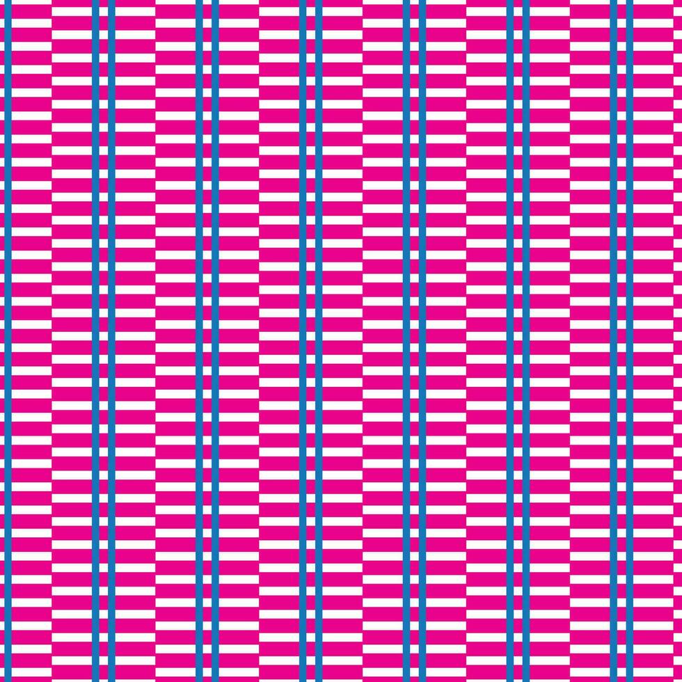 abstract geometric pink blue repeat pattern vector