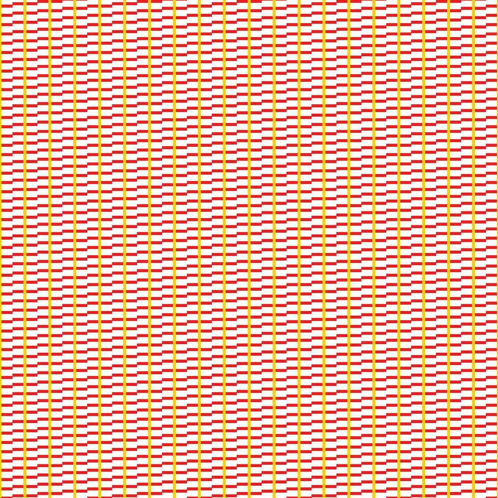 abstract geometric red orange repeat line pattern vector