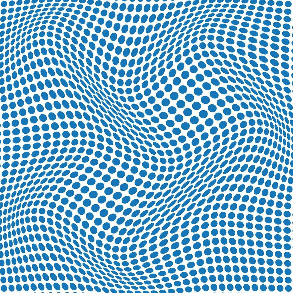 abstract geometric blue dot wave pattern perfect for background, wallpaper vector