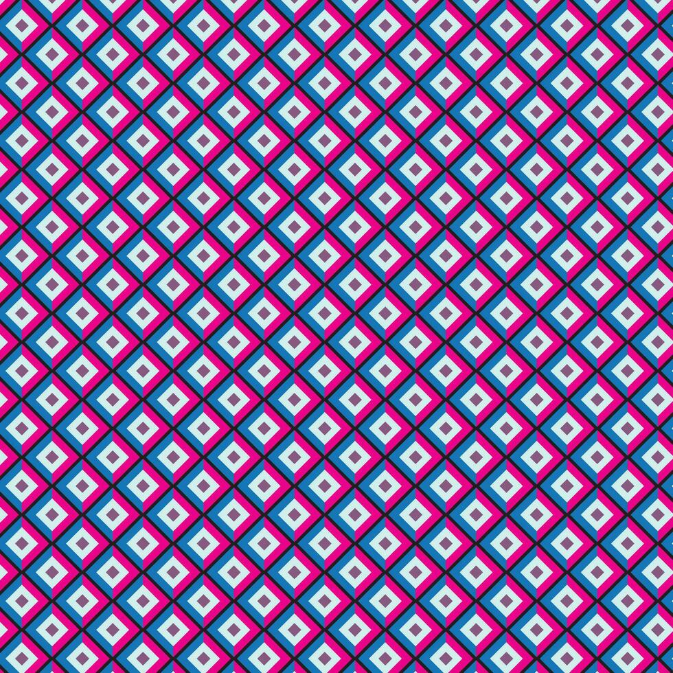 abstract geometric blue pink rectangle pattern perfect for background, wallpaper vector