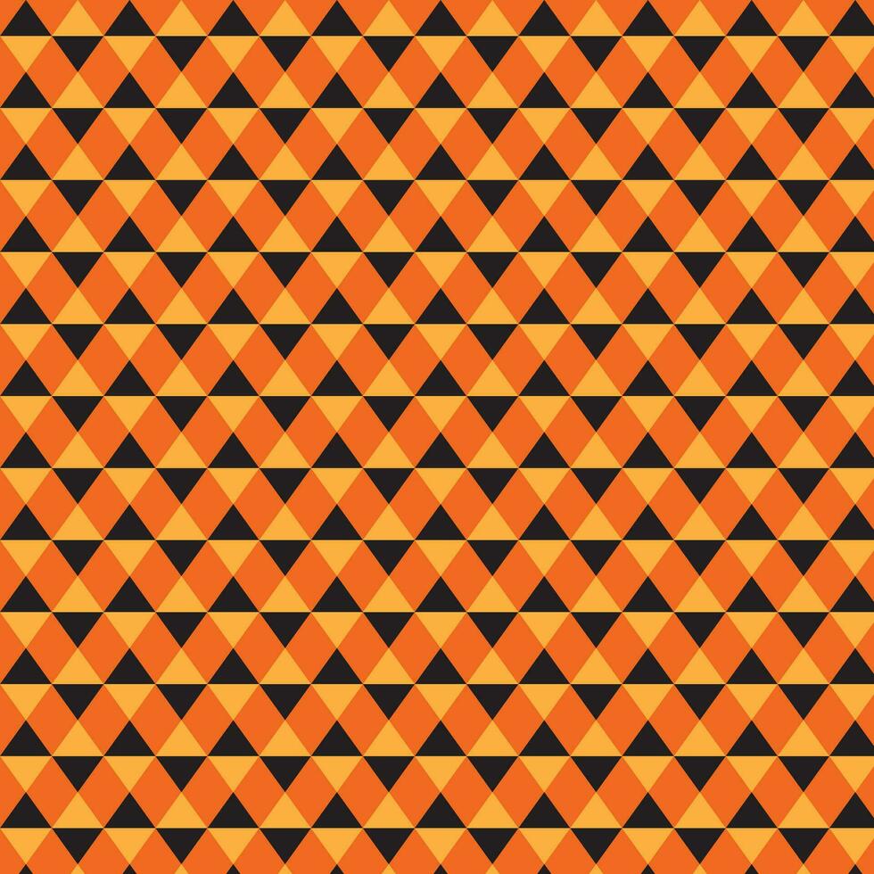 abstract geometric black orange triangle pattern perfect for background vector