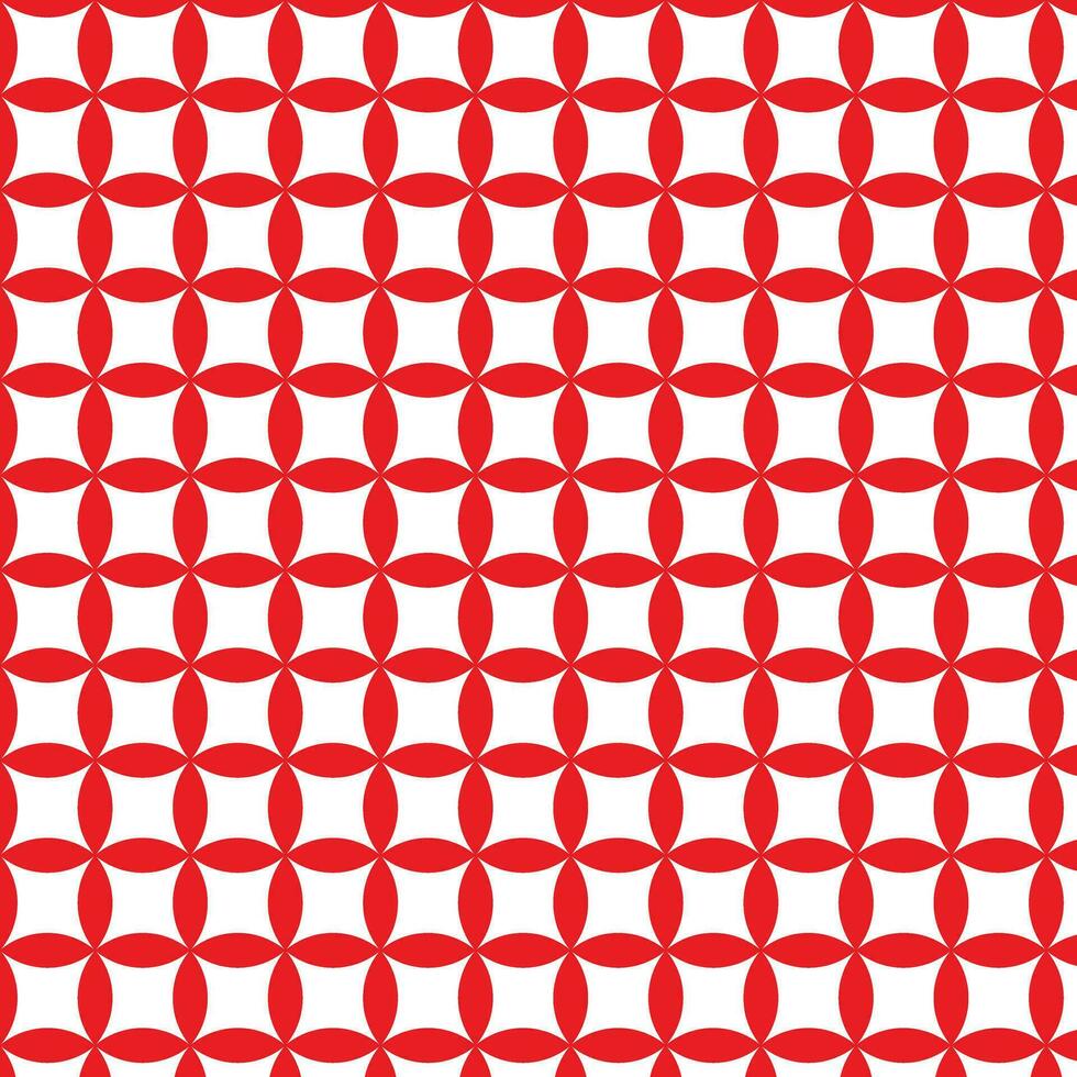 resumen geométrico rojo flor modelo Arte Perfecto para fondo, fondo de pantalla. vector