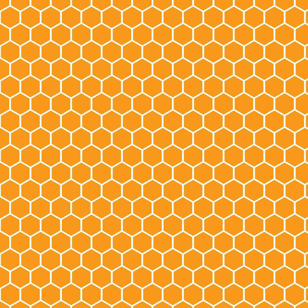 abstract geometric orange honeycomb pattern perfect for background, wallpaper. vector