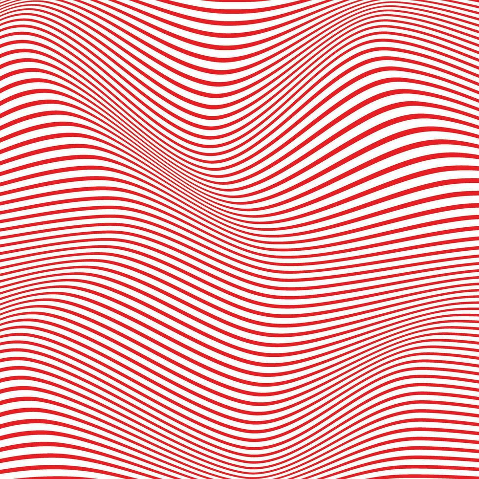 abstract geometric red line wave pattern perfect for background, wallpaper. vector