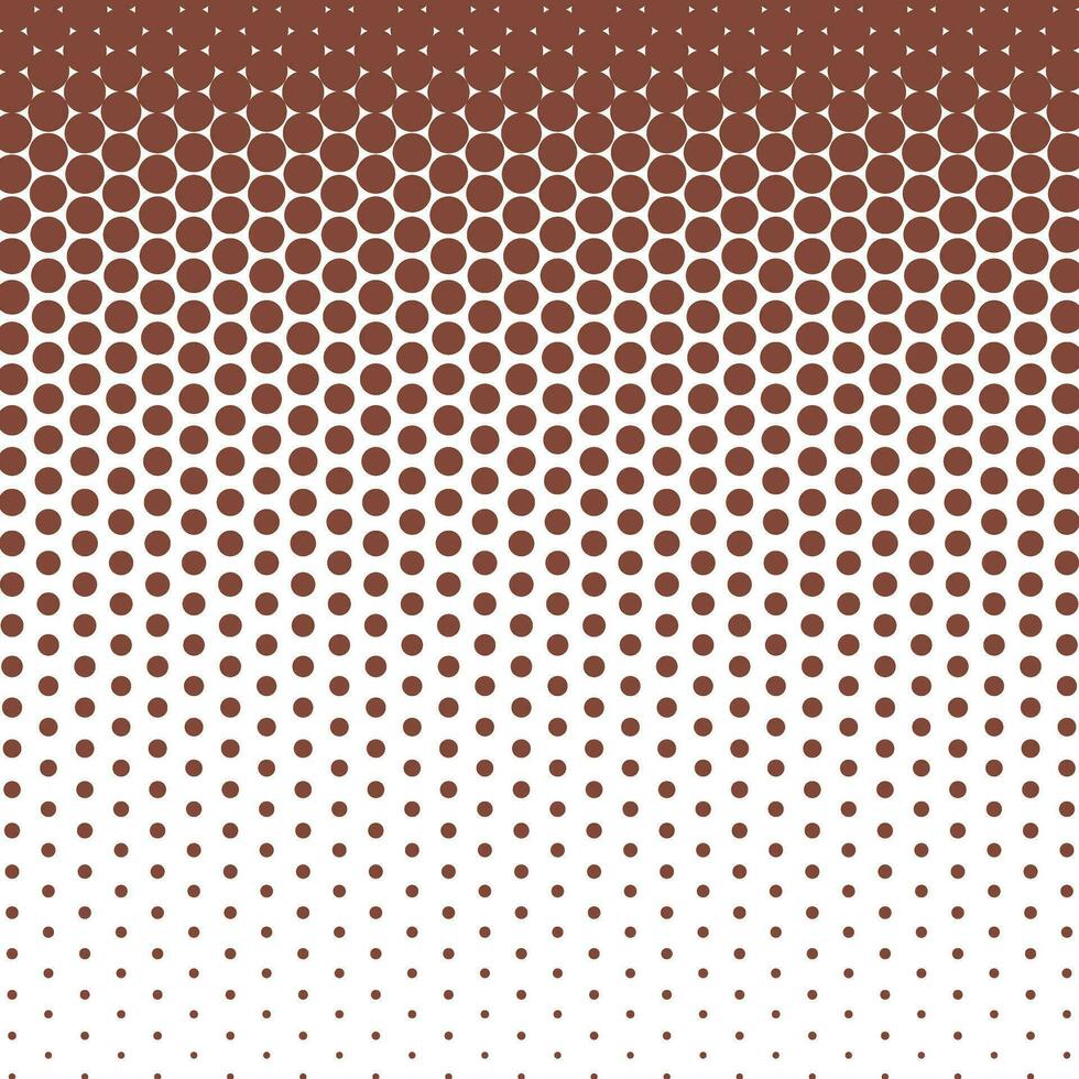 abstract geometric brown dot halftone pattern perfect for background, wallpaper vector