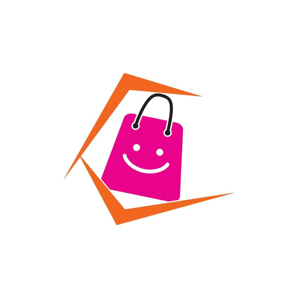 compras logo vector icono ilustración diseño