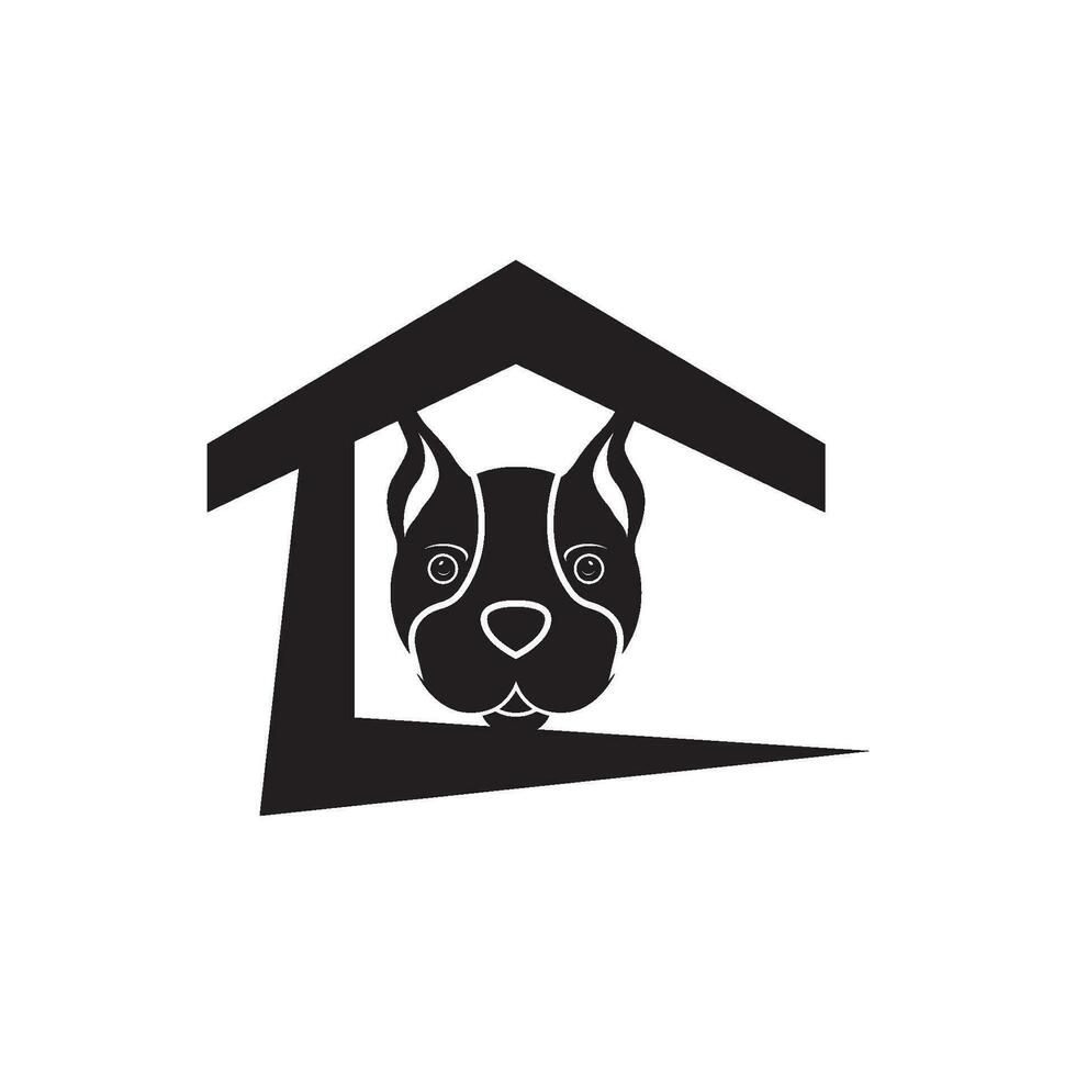 mascota tienda icono logo diseño vector ilustración.