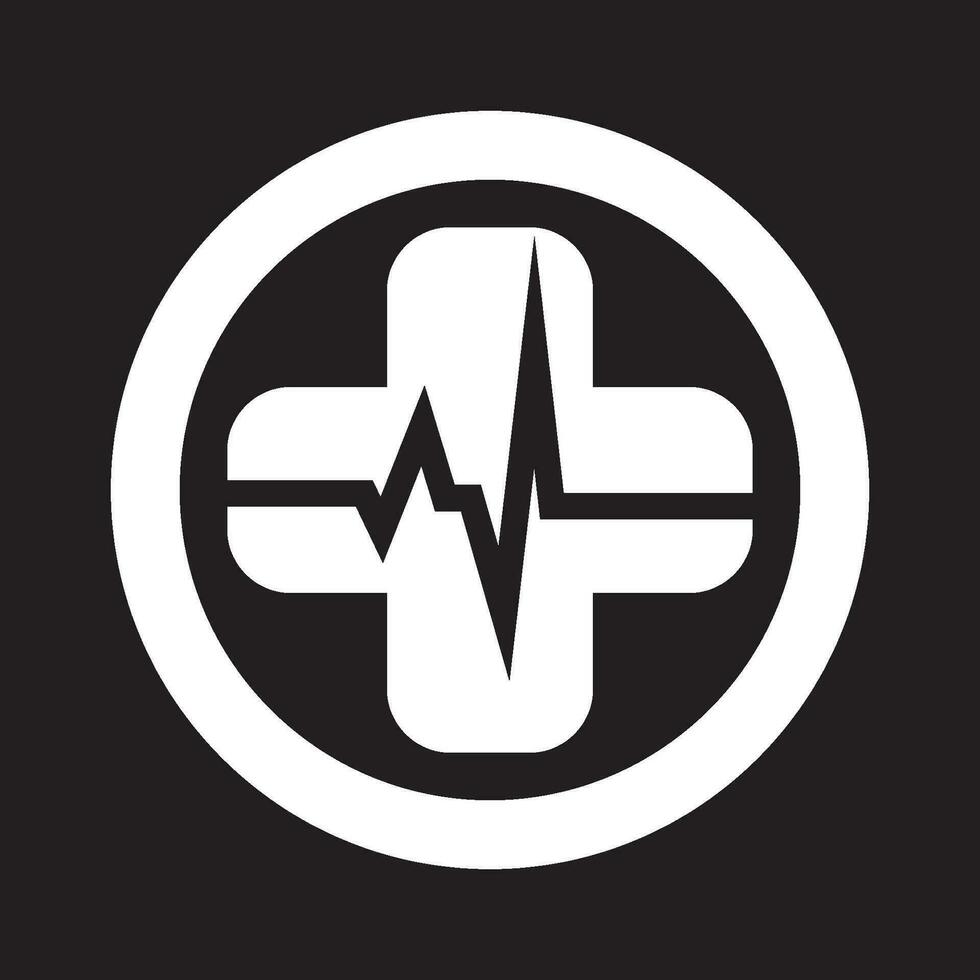 Art design health heartbeat medical pulse vector template